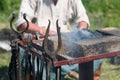 Tools of the blacksmith.