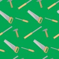 Tools for carpentry seamless pattern