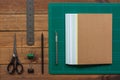 Tools for the craft of hand bookbinding Royalty Free Stock Photo