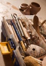 Tools for forming clay