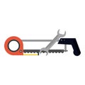 Construction tools and elements Royalty Free Stock Photo