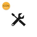 Tools icon isolated flat style.