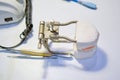 Tools for making false teeth by a prosthetist - dantist