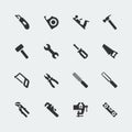 Tools mini icons set