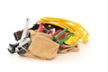 Tools with power cord Royalty Free Stock Photo