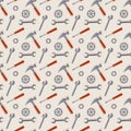 Tools seamless pattern.