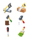 Tools. Set of icon.