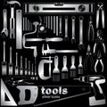 Tools silver icons