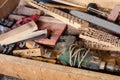 Tools and Supplies in Carpentry Workshop