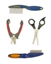 Tools to arrangment dogs Royalty Free Stock Photo