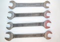 Tools for work, steel wrenches Royalty Free Stock Photo