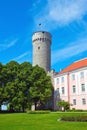 Toompea castle Royalty Free Stock Photo