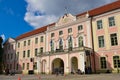 Toompea Castle in Tallinn, Estonia, houses the Parliament of Estonia