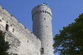 Toompea Castle on Toompea hill Tall Hermann tower. Tallinn, Estonia Royalty Free Stock Photo