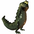 Toon Croc Royalty Free Stock Photo