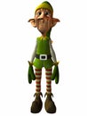 Toon Elf Royalty Free Stock Photo