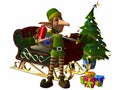 Toon Elf Royalty Free Stock Photo