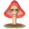 Toon Mushroom Royalty Free Stock Photo