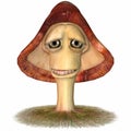 Toon Mushroom Royalty Free Stock Photo