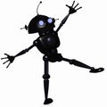 Toon Robot Royalty Free Stock Photo