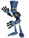 Toon Robot Royalty Free Stock Photo