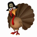 Toon Thanksgiving Turkey 4 Royalty Free Stock Photo