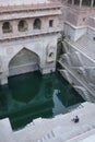 Toorji\'s Step Well, Toorji ki Jhalara, Toorj ki jhalra.Hand carved step well bulit to provide water.