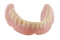 False teeth  in white background Royalty Free Stock Photo