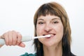 Tooth brushing Royalty Free Stock Photo