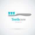 Tooth care concept icon