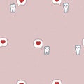 Tooth characters background