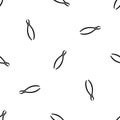 Tooth extraction instrument pattern seamless black Royalty Free Stock Photo