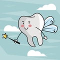 Tooth fairy cartoon