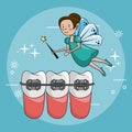Tooth fairy and dental care