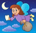 Tooth fairy theme image 2 Royalty Free Stock Photo