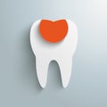 Tooth Filling Infographic PiAd Royalty Free Stock Photo