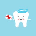 Tooth with gift bonus card.