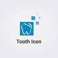 Tooth Icon Dental Care Medical Care Health Dentist Business Logo Design Various Shapes Graphic Elements