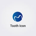 Tooth Icon Dental Care Medical Care Health Dentist Business Logo Design Various Shapes Graphic Elements