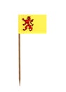 Flag of Zuid Holland Royalty Free Stock Photo