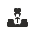Tooth remove icon
