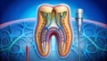 The Tooth s Inner Sanctum A Root Canal Visualization AI Generated Royalty Free Stock Photo
