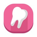 tooth. Vector illustration decorative design Royalty Free Stock Photo