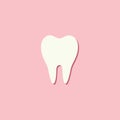 tooth. Vector illustration decorative design Royalty Free Stock Photo