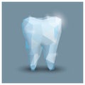 tooth. Vector illustration decorative design Royalty Free Stock Photo