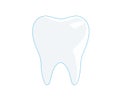 Tooth white and clean logo design