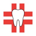 Dentist and toothcare logo