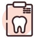 Tooth xray, icon