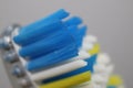 Toothbrush blue and white