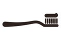 Toothbrush icon - illustration
